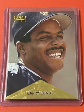 Barry Bonds #208 1996 Pinnacle Baseball Trading Card